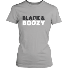 Women's Black & Boozy Tee - Colors