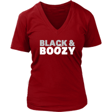 Black & Boozy V-Neck