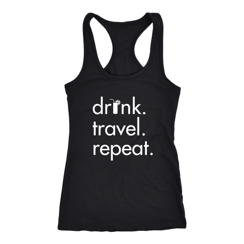 Drink Travel Repeat Tank