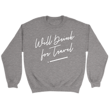 Unisex Crewneck Sweatshirt with White Cursive
