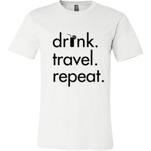 Men's Drink Travel Repeat Tee - White